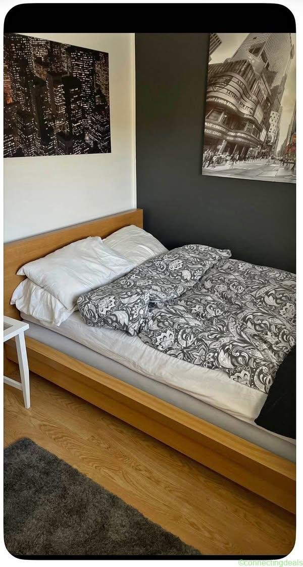 120 cm IKEA-säng skänkes mot avhämtning