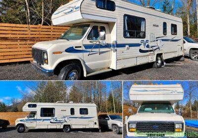 Free ad: 1991 Ford E-350 Motorhome in Vancouver. 1991 Ford E-350 Motorhome in Vancouver