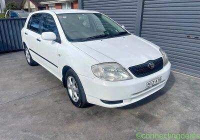 2002 TOYOTA COROLLA AUTO in Sydney