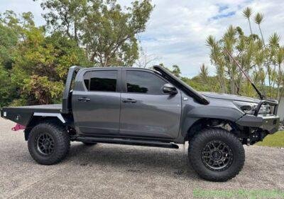 2022 Toyota Hilux Rugged X Graphite in Brisbane