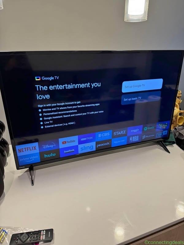 50-inch 4K Ultra HD Google Smart LED TV