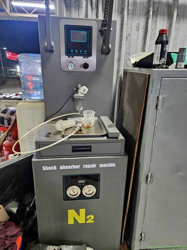 absorber repair machine