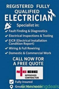 All electrical Services in Manchester