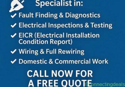 Free ad: All electrical Services in Manchester. All electrical Services in Manchester