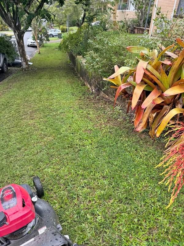 All works of gardening mowing