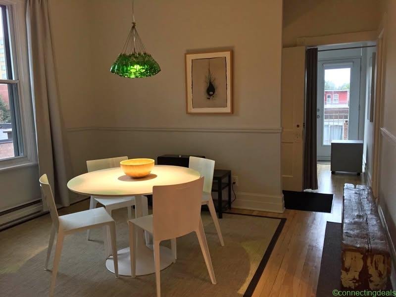 Appartement de 2 chambres et 1 salle de bain