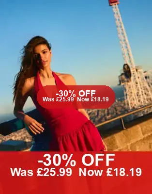 Bershka Bengaline Mini Balloon Dress 30% Off