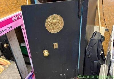 Big metal safe in Glasgow