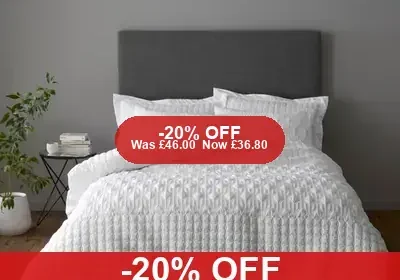 Billie Duvet Cover & Pillowcase Set 20% Off in United Kingdom