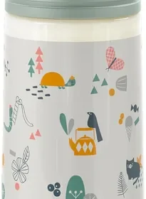 Botella Suavinex 360 ml con Teta Físiológica SX Pro de Silicona, Válvula Anti-colico, Flujo Denso (L) para Bebés +6 Meses - Caminar in Spain