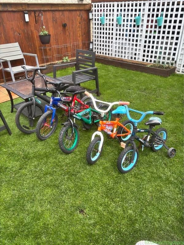 Boys bicycles