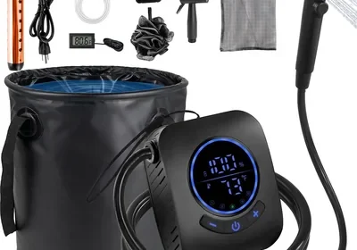 Brarvagur 8000mAh Portable Camping Shower Best Deal in Canada