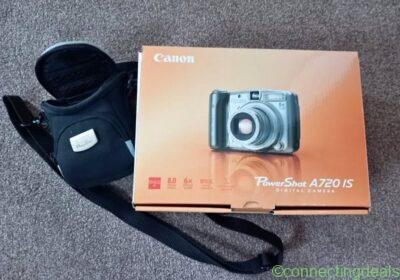 Free ad: Canon Powershot A720 IS 8.0MP Digital Camera in Manchester. Canon Powershot A720 IS 8.0MP Digital Camera in Manchester