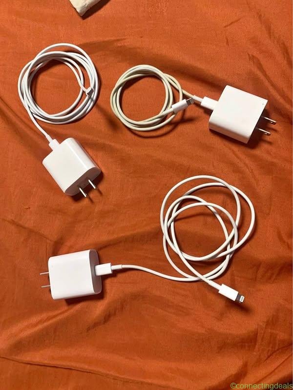Cargadores orig de IPhone