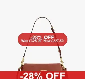 Coach Jet Suede Shoulder Bag - 28% Off in United Kingdom