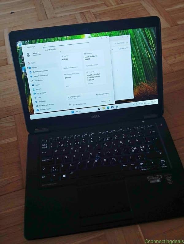 Dell Latitude i7 5600u 512hb ssd 8gb 14″ FHE Win