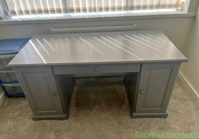 Free ad: Desk and chair in Birmingham. Desk and chair in Birmingham