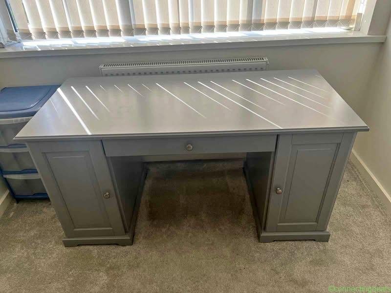 Desk and chair