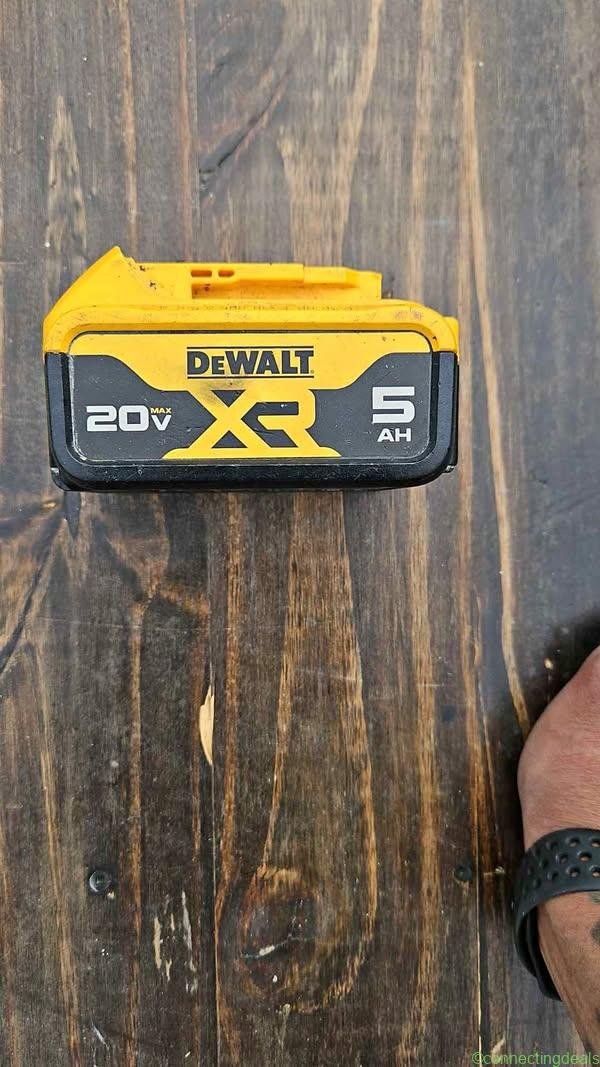 DeWalt 20V MAX XR 5AH battery