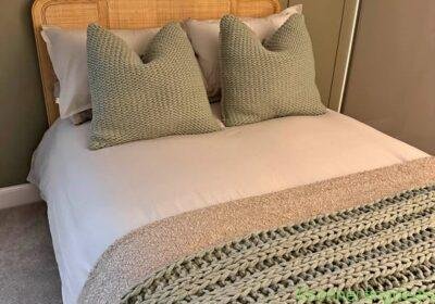 Double bed in Glasgow