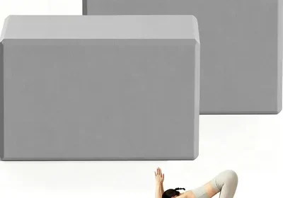 ヨガブロック、2個セット、ATOKA高密度EVA、無臭、プレミアム素材、9.1×5.9インチ（23×15cm）、180g×2 in Japan