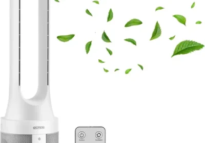 Echos® Turmventilator - Leiser Ventilator mit Fernbedienung / Energieeffizienter Standventilator mit Oszillation, 8h Timer und Hochleistungslüftung in Germany