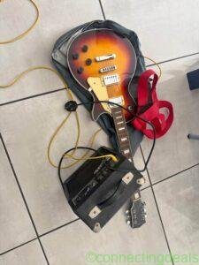 Electric guitar and amp in Manchester