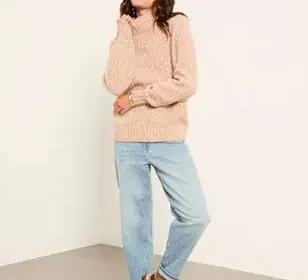 FATFACE Wool Blend Funnel Neck Jumper 3.0 - 40% Off in United Kingdom
