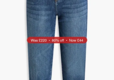 FRAME Le High Straight cropped high-rise straight-leg jeans - 80% Off in United Kingdom