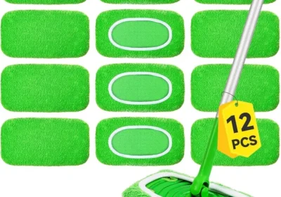 free ads 12 stukke golvtorkare för Swiffer - Våta golvdukar & Servetter, TVättbar och Återanvändbar, Komplett Startset in Sweden