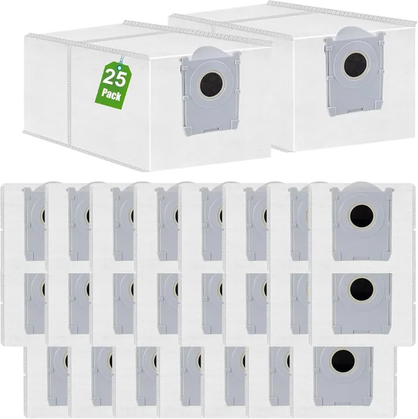 free ads 25 Pack Dust Bags ECOVACS DEEBOT X8 Pro Compatible Best Deal