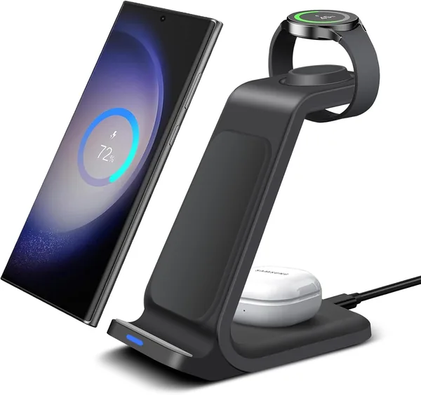 free ads 3 in 1 Wireless Charger Stand for Samsung Galaxy S26 Series Best Deal