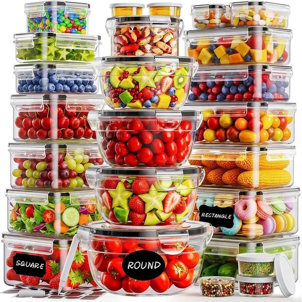 free ads 50 Food Storage Containers 60% Off – Reusable Kitchenware
