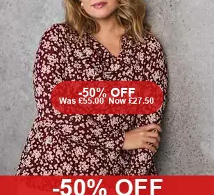 Free ad: free ads 50% Off - Ditsy Floral Draped Top in United Kingdom. free ads 50% Off - Ditsy Floral Draped Top in United Kingdom