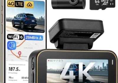 free ads 70mai A810 Lite Car Dash Cam 4K+1080P con WiFi 5GHz, GPS, 4G LTE, Visione notturna HDR, Parcheggio 24/7 in Italy