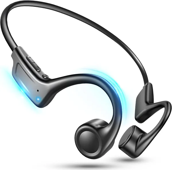 free ads 79%オフ！Bluetooth骨伝導イヤホン – 開放型ワイヤレスヘッドフォン、ランニング用、混雑しない聴取