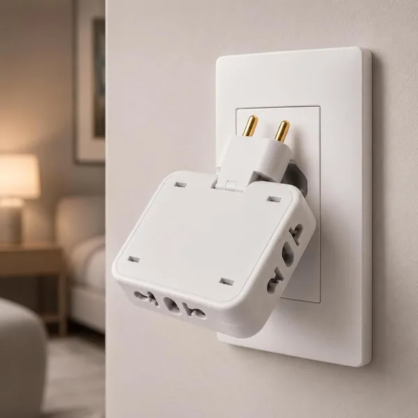 free ads Adaptador de Tomada em T Articulado com 3 Entradas Flexível Benjamin 10V Plug Dobrável Giratório Bivolt 110v/220v – Melhor Preço