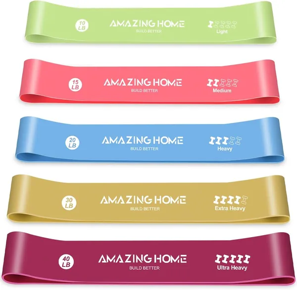 free ads AmazingCraft Resistance Bands – 5 Levels, Best Deal
