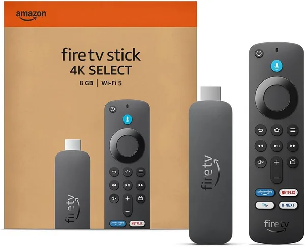 free ads Amazon Fire TV Stick 4K Select | 4K高画質ストリーミング | ストリーミングメディアプレイヤー