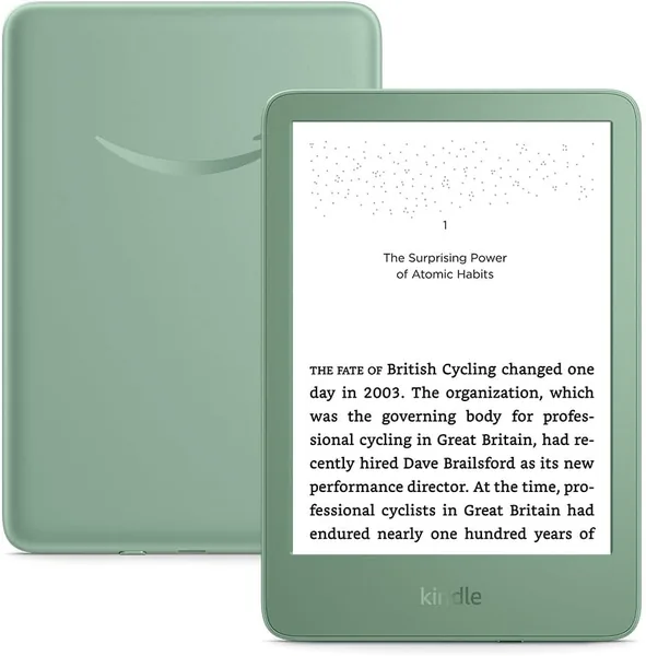 free ads Amazon Kindle (16 جيجا بايت) – أخف وأصغر جهاز Kindle، بشاشة خالية من الوهج، وصفحات أسرع، وإضاءة أمامية قابلة للتعديل