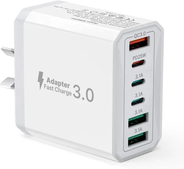 free ads Anker USB C Fast Charger 6-Port PD QC Best Deal