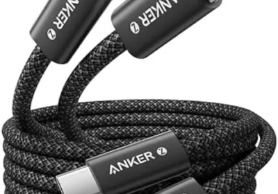 free ads Anker USB C zu USB C Kabel, 240 W USB C Kabel, 2 x 1.8 m, geflochten und staubresistent für iPhone 15, 16, 17 Serie, Galaxy S24 - 20% Rabatt in Denmark