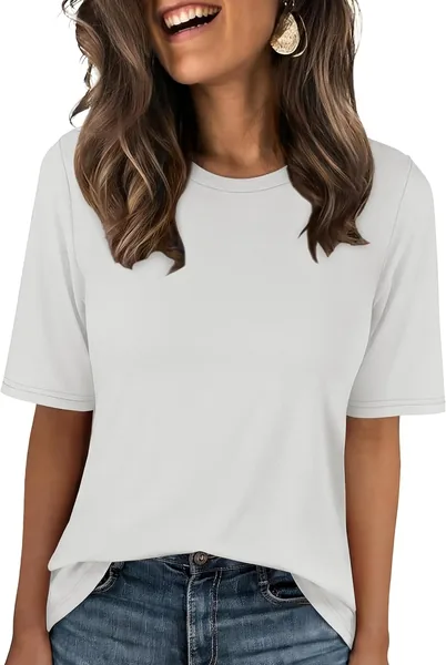 free ads ANRABESS Women’s Half Sleeve T-Shirt Best Deal