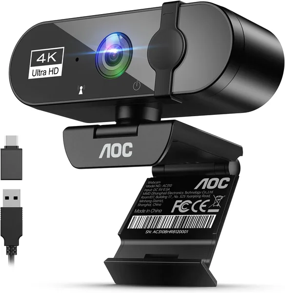 free ads AOC Webcam 4K Ultra HD – 27% Rabatt