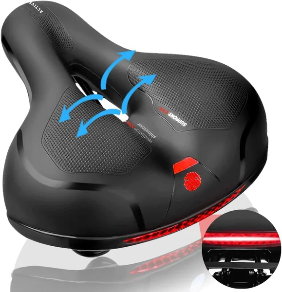 free ads Assento de Bicicleta Confortável com Amortecimento e Almofada Macia – Best Deal