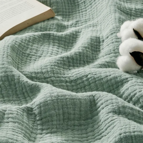 free ads BEDSURE Muslin Decke – 100% Baumwolldecke, Sommerdecke, Couchtuch, Weich und Leichtes Kuschelprodukt