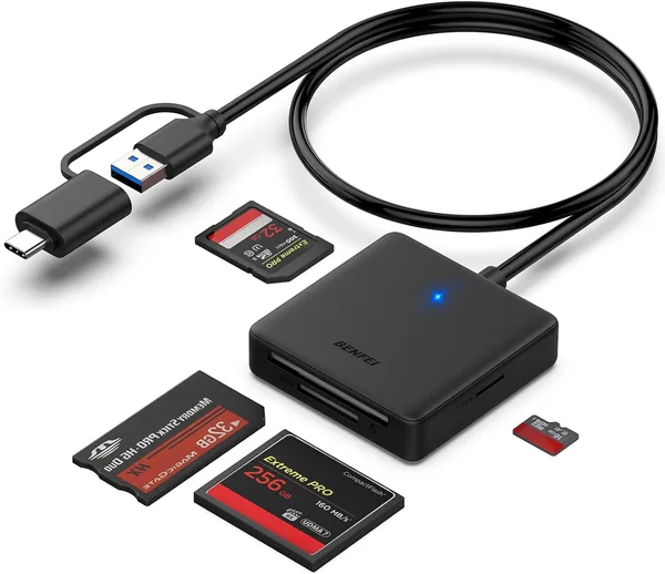 free ads BENFEI 4in1 USB 3.0 Card Reader – 15% Off
