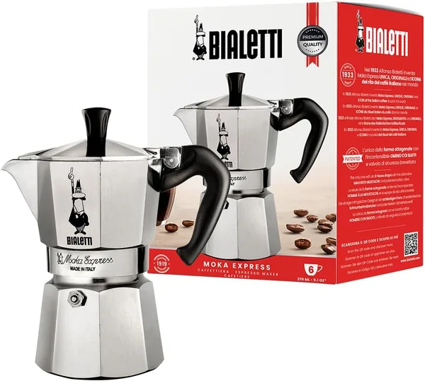free ads Bialetti Moka Express 6 Tassen Espresso-Kanne – 35% Rabatt