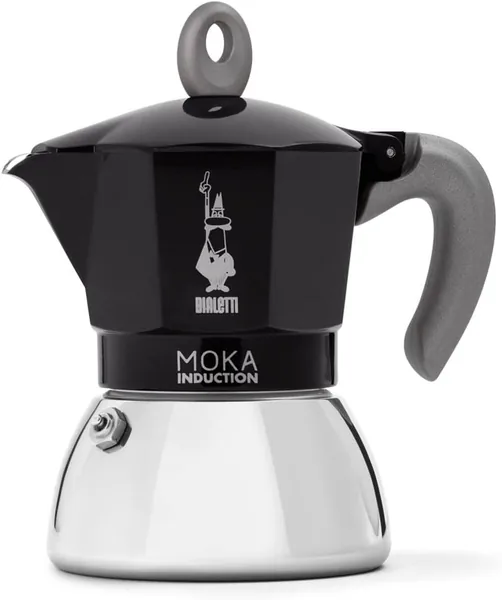 free ads Bialetti Moka Induction Coffee Maker 4 Cups Black 51% Off