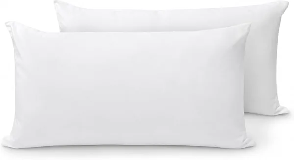 free ads Bluelander 2 Almohadas de Microfibra: Suavidad y Comodidad Garantizadas, Hipoalergénicas, Moldeables (16% Off)